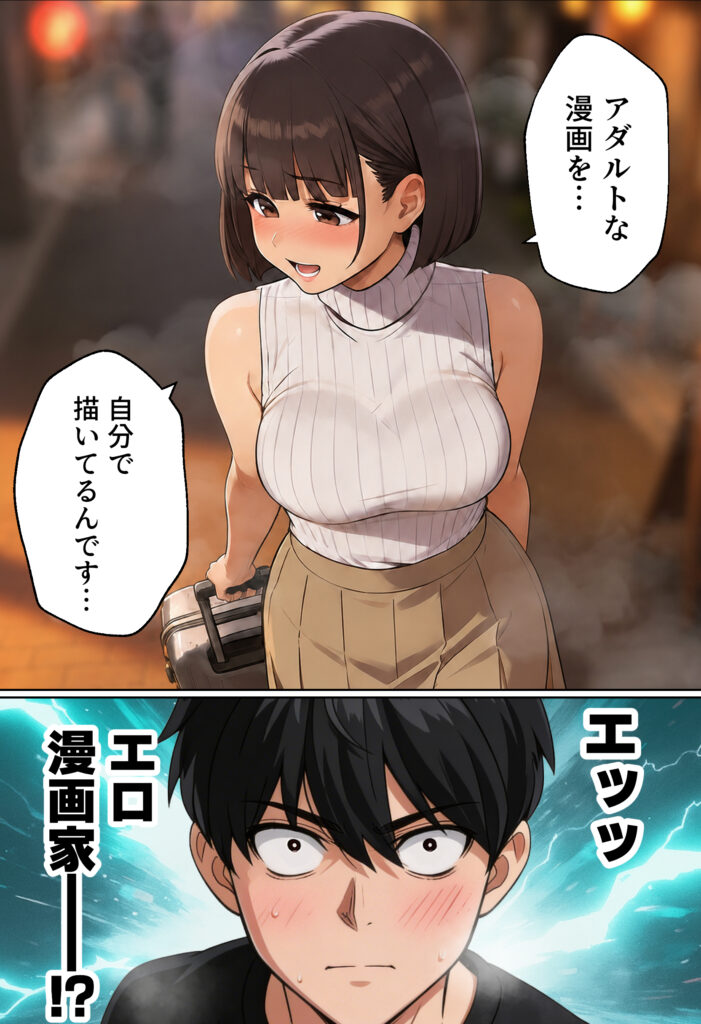 【実話】マチアプでコミケ帰りのムチムチ女エロ漫画家とマッチして、エロ漫画みたいなセックスした話www【実話本舗】 d_754245  無料 hitomi Hentai raw エロ漫画 サンプル 試し読み