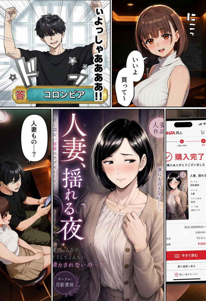 【実話】マチアプでコミケ帰りのムチムチ女エロ漫画家とマッチして、エロ漫画みたいなセックスした話www【実話本舗】 d_754245  無料 hitomi Hentai raw エロ漫画 サンプル 試し読み
