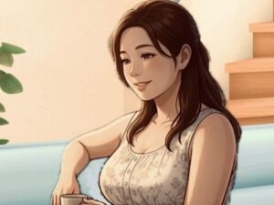 【官能小説】無防備な隣のぽっちゃり奥さん  第二話  お風呂が沸きました  恥じらう真理さんと湯船の密着【青いらいおん】d_797060 無料エロ漫画フル hitomi raw Hentai