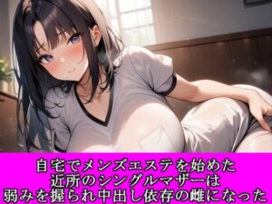 自宅でメンズエステを始めた近所のシングルマザーは弱みを握られ中出し依存の雌になった【夜艶の蜜】d_811113 無料エロ漫画フル hitomi raw Hentai